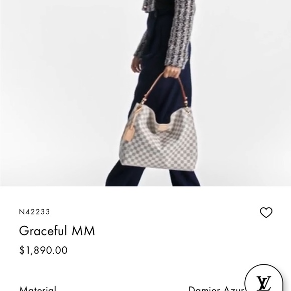 Louis Vuitton Graceful MM Bag - Brand new - Picture 6 of 6